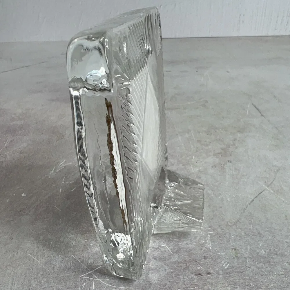 International Silver Company Crystal Picture Frame‎ 2”X 3”